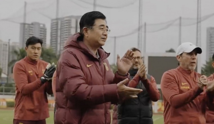  U20亞洲杯開賽在即，足協(xié)主席宋凱探班U20國青隊