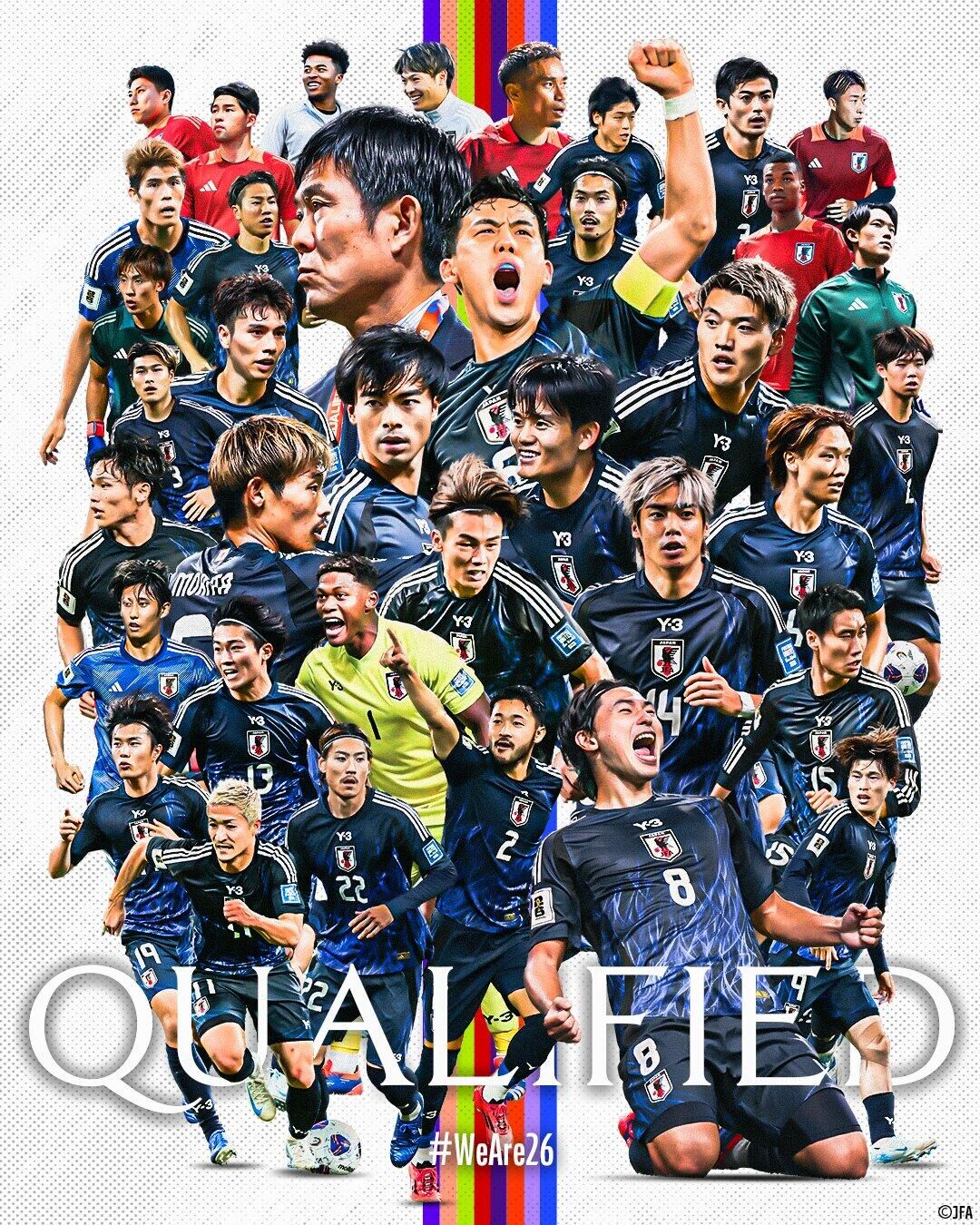  斷層領(lǐng)先！日本7輪6勝1平提前晉級(jí)世界杯，全球除東道主外首隊(duì)！