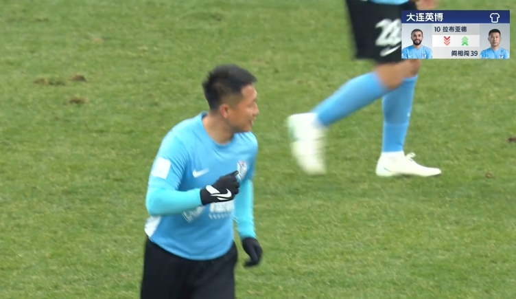  隊長來了！38歲閻相闖替補登場，上演賽季&重返中超首秀！